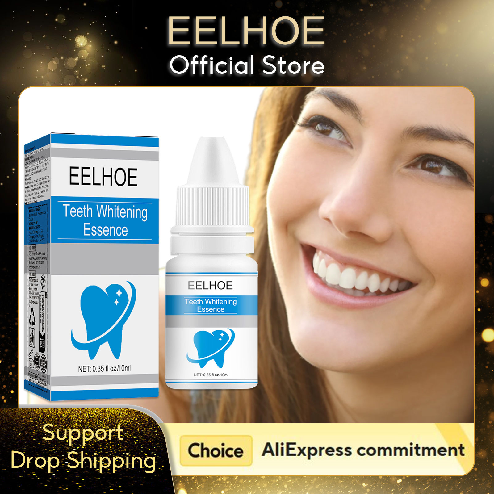 Teeth Whitening Serum - EELHOE сыворотка для отбеливания зубов, кариес,