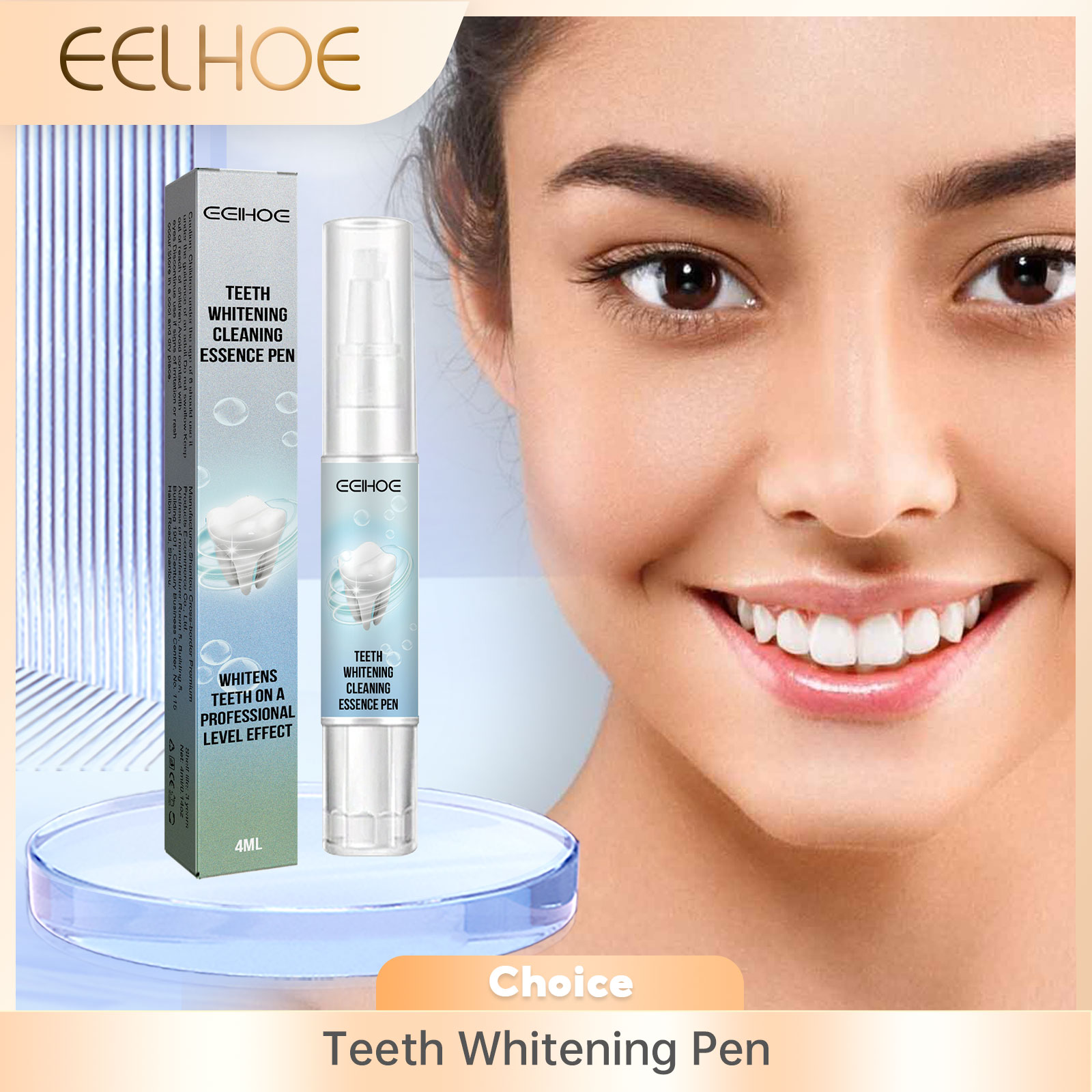 Whitening Pen Bleach - EELHOE ручка для отбеливания зубов, стоматологический