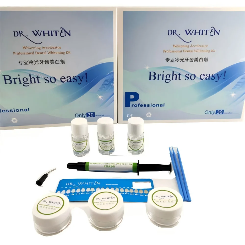 Teeth Whitening With Peroxide - Набор для отбеливания зубов, 35% набор