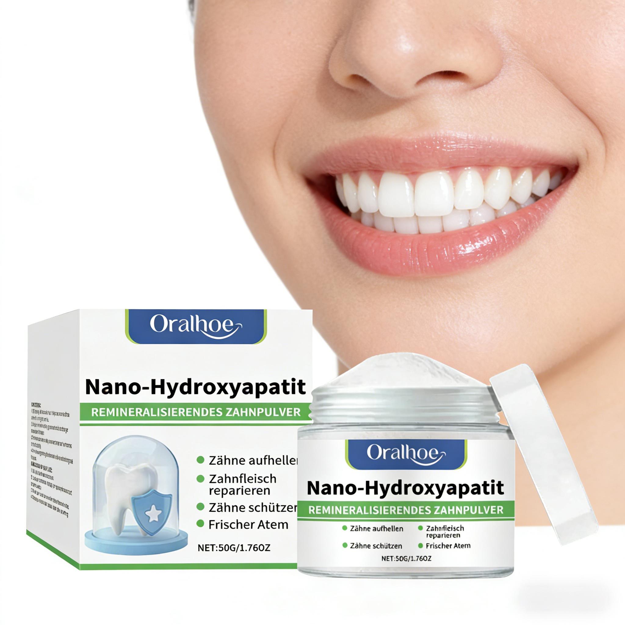 Teeth Whitening Zimba - Отбеливающий зубной порошок Oralhoe: глубокое очищение