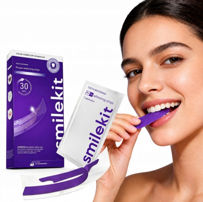 Teeth Whitening With Peroxide - Набор из 7/14 пар патчей для