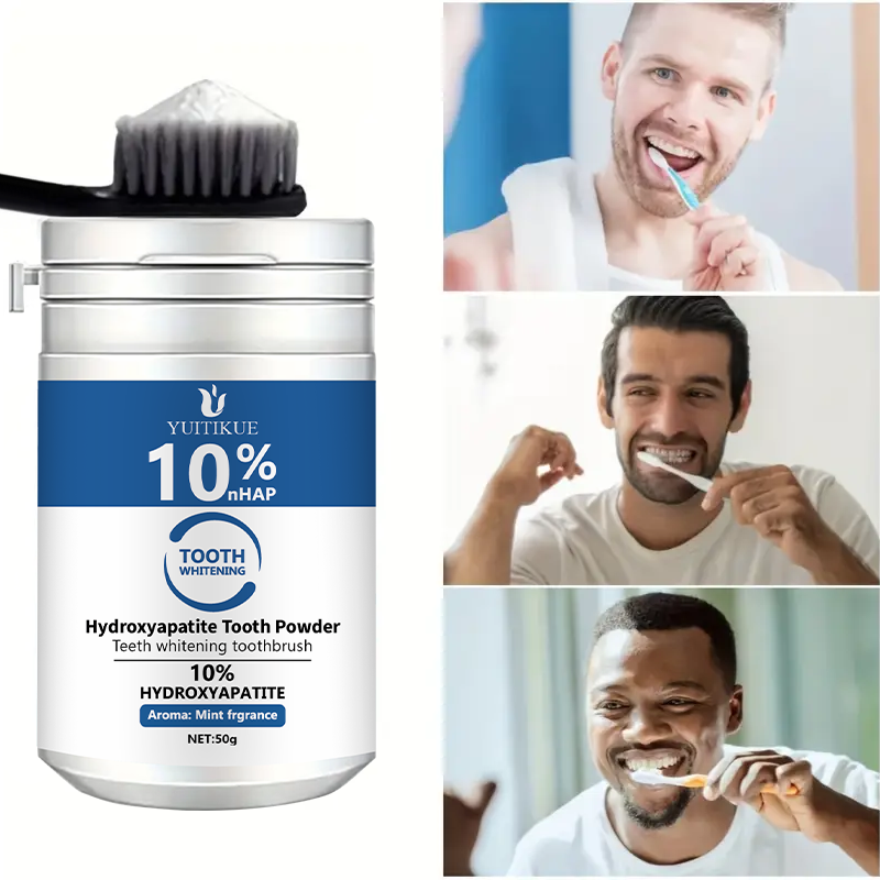 YUTIKUE 10% nHAP Зубной порошо – обзор и цена Teeth Whitening Zimba