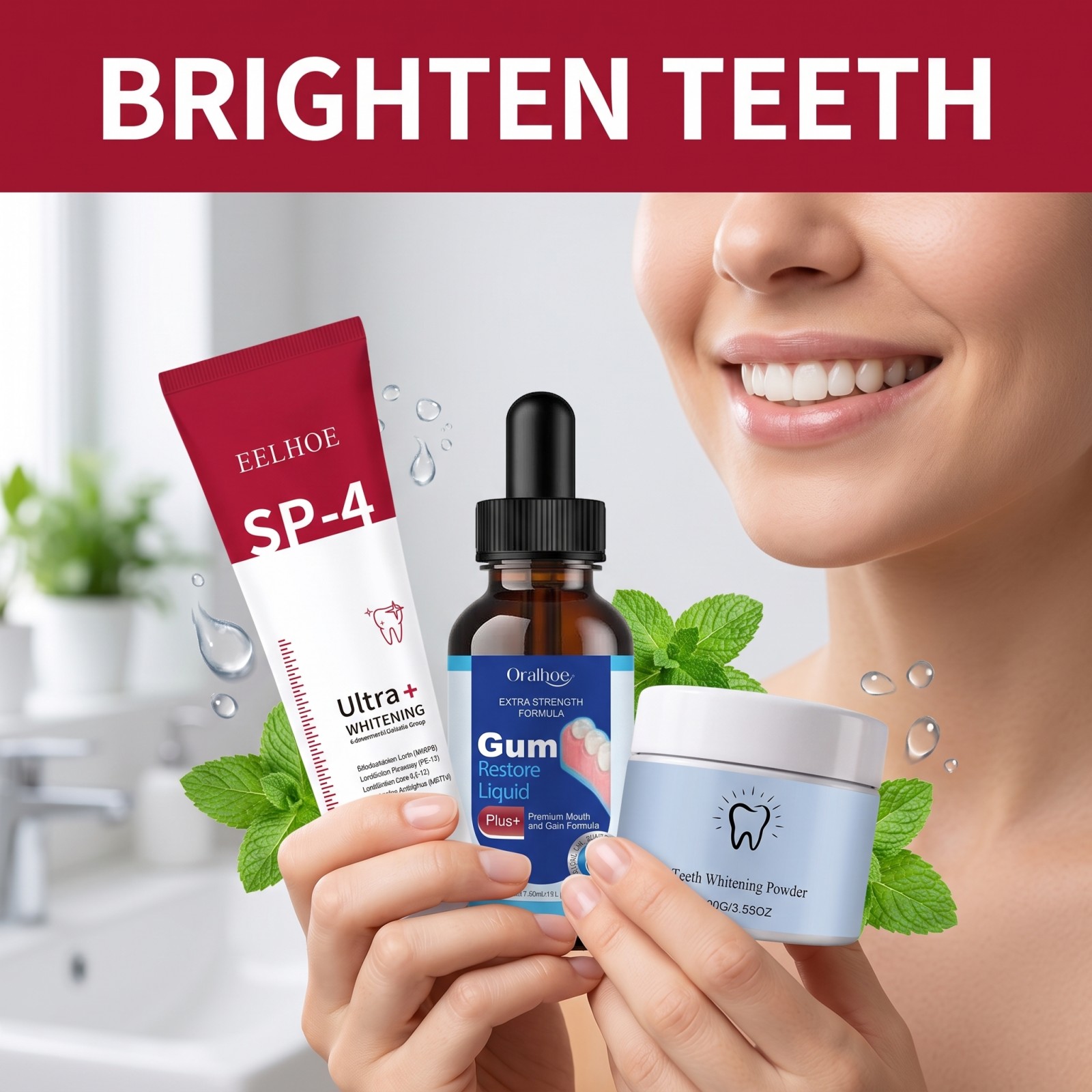 Набор для ухода за полостью рт – обзор и цена Teeth Whitening Zimba
