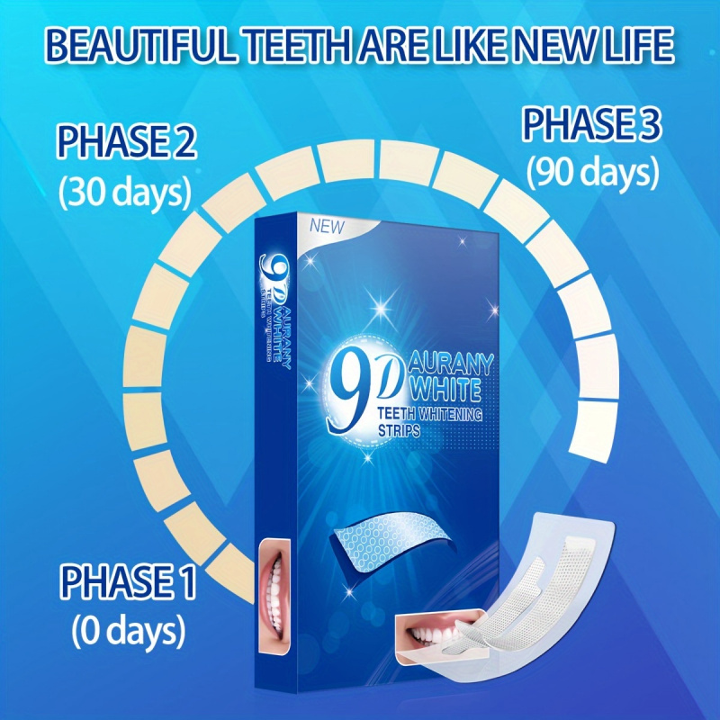 21 пара 9D белых полосок для о – обзор и цена Teeth Whitening With Peroxide