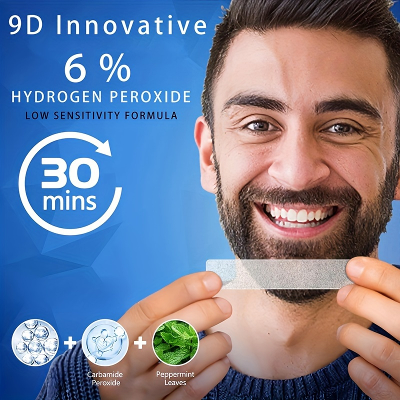 21 пара 9D белых полосок для о – обзор и цена Teeth Whitening With Peroxide