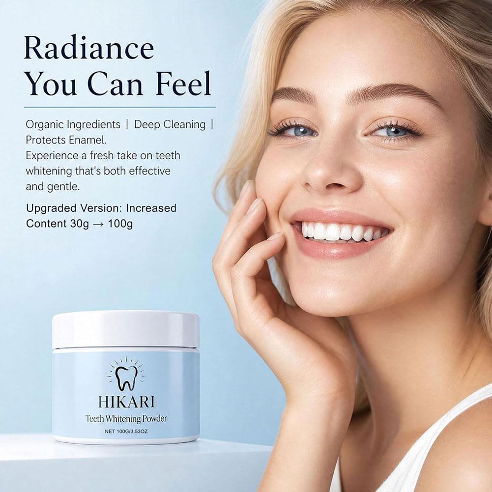 Порошок для чистки зубов HIKAR – обзор и цена Teeth Whitening With Peroxide