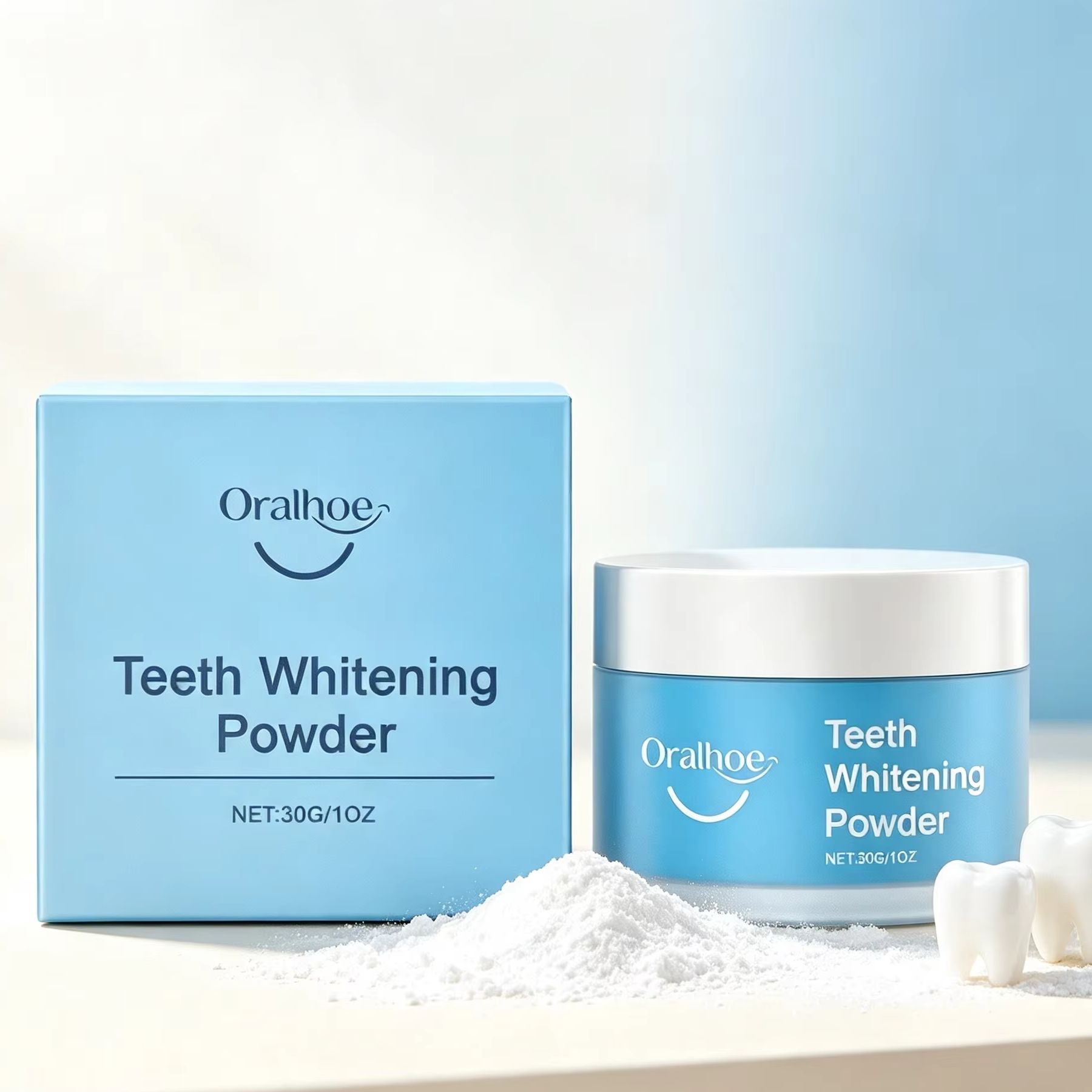Зубной порошок Oralhoe для чис – обзор и цена Teeth Whitening Zimba