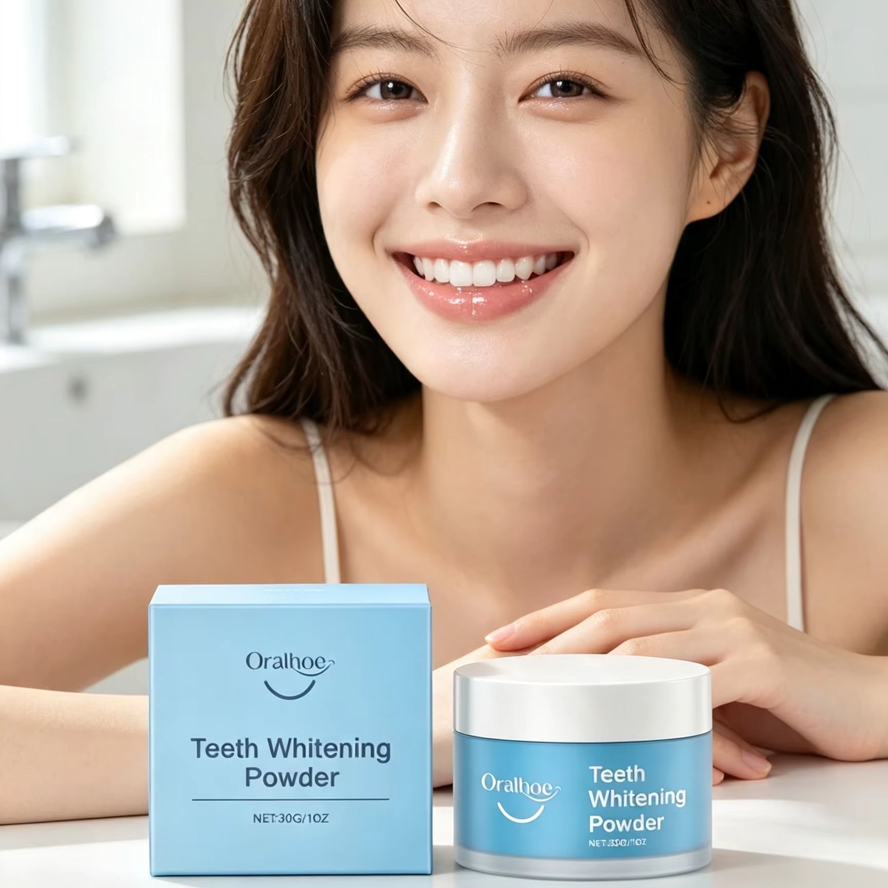 Зубной порошок Oralhoe для чис – обзор и цена Teeth Whitening Zimba