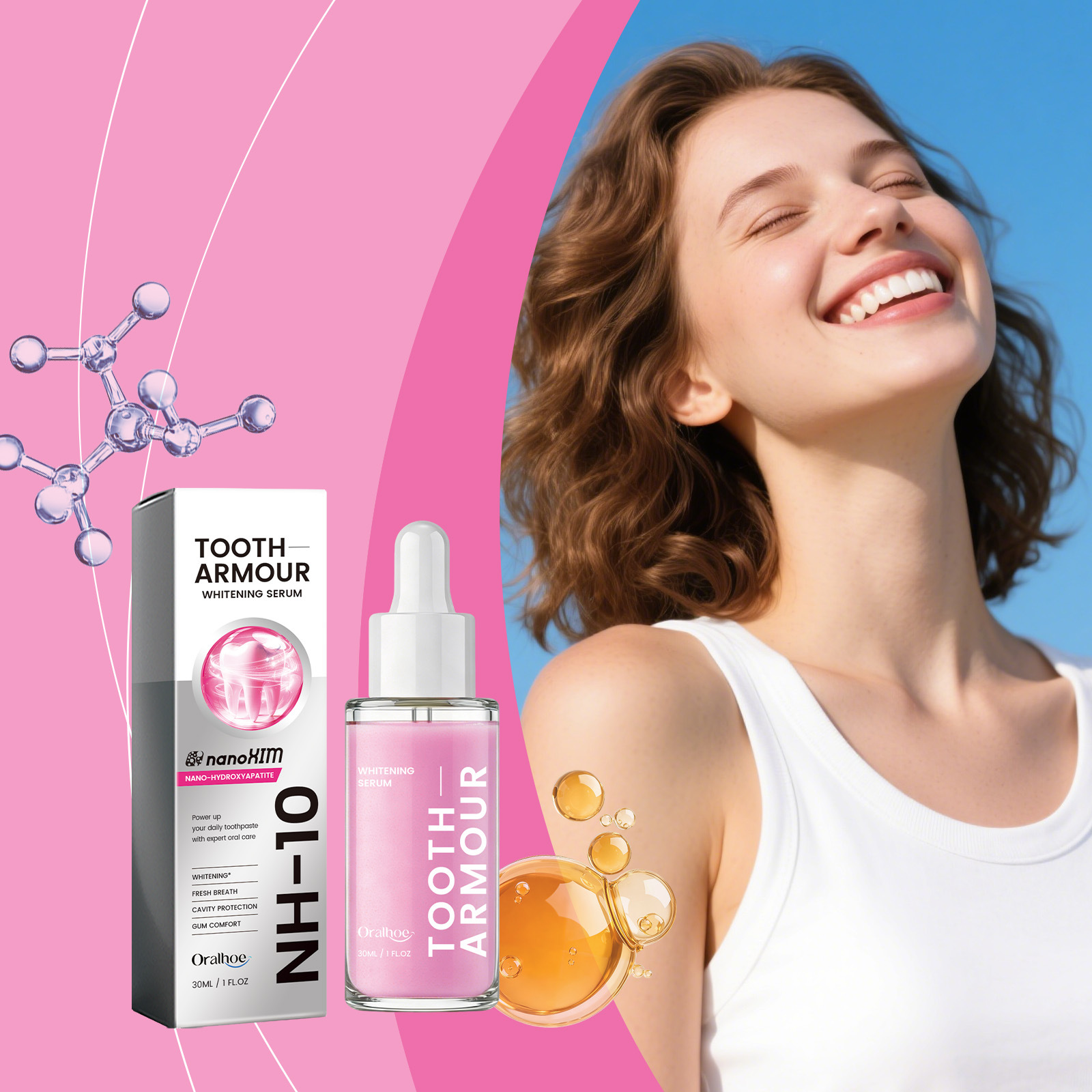 Сыворотка для отбеливания зубо – обзор и цена Teeth Whitening Serum