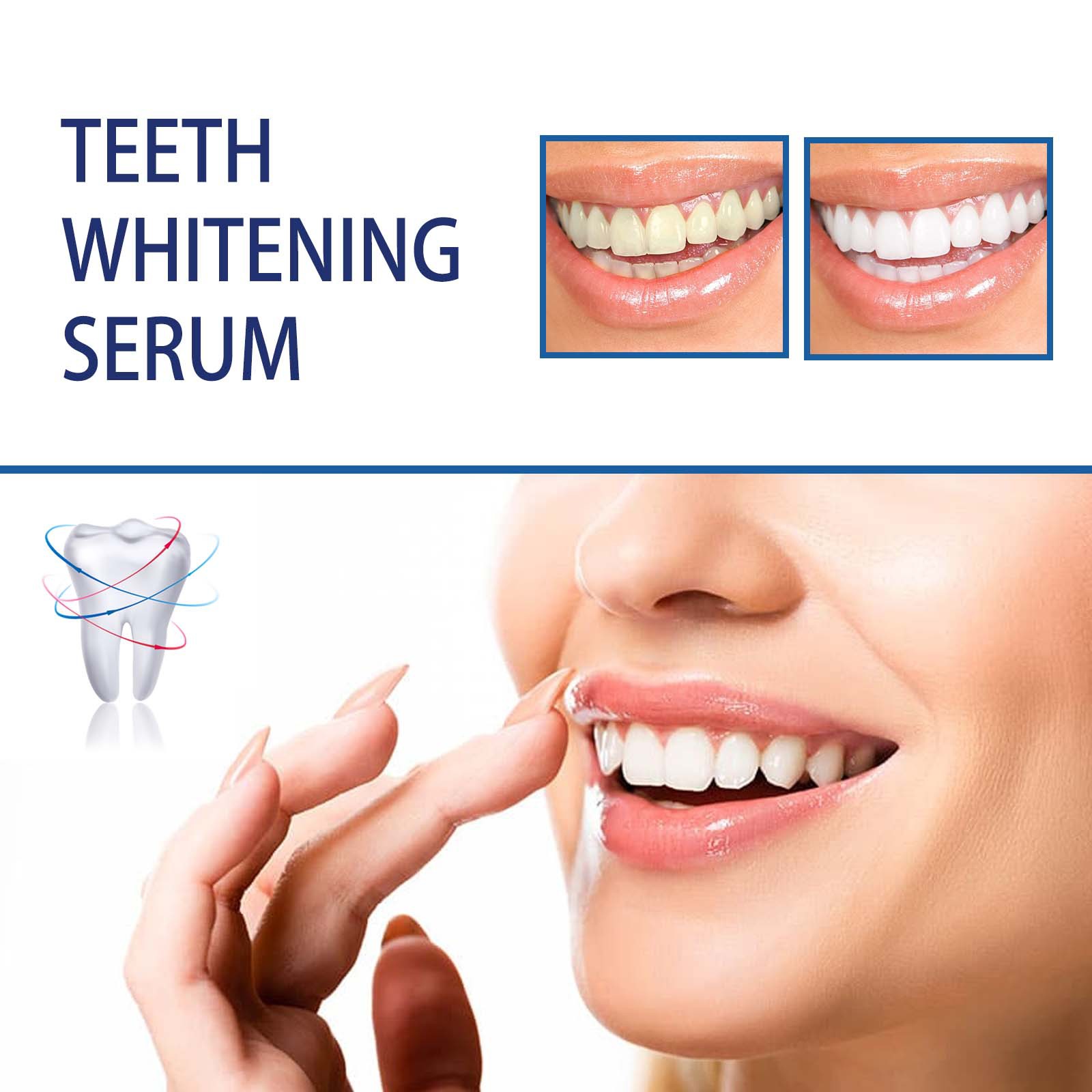 Профессиональная сыворотка для – обзор и цена Teeth Whitening Serum