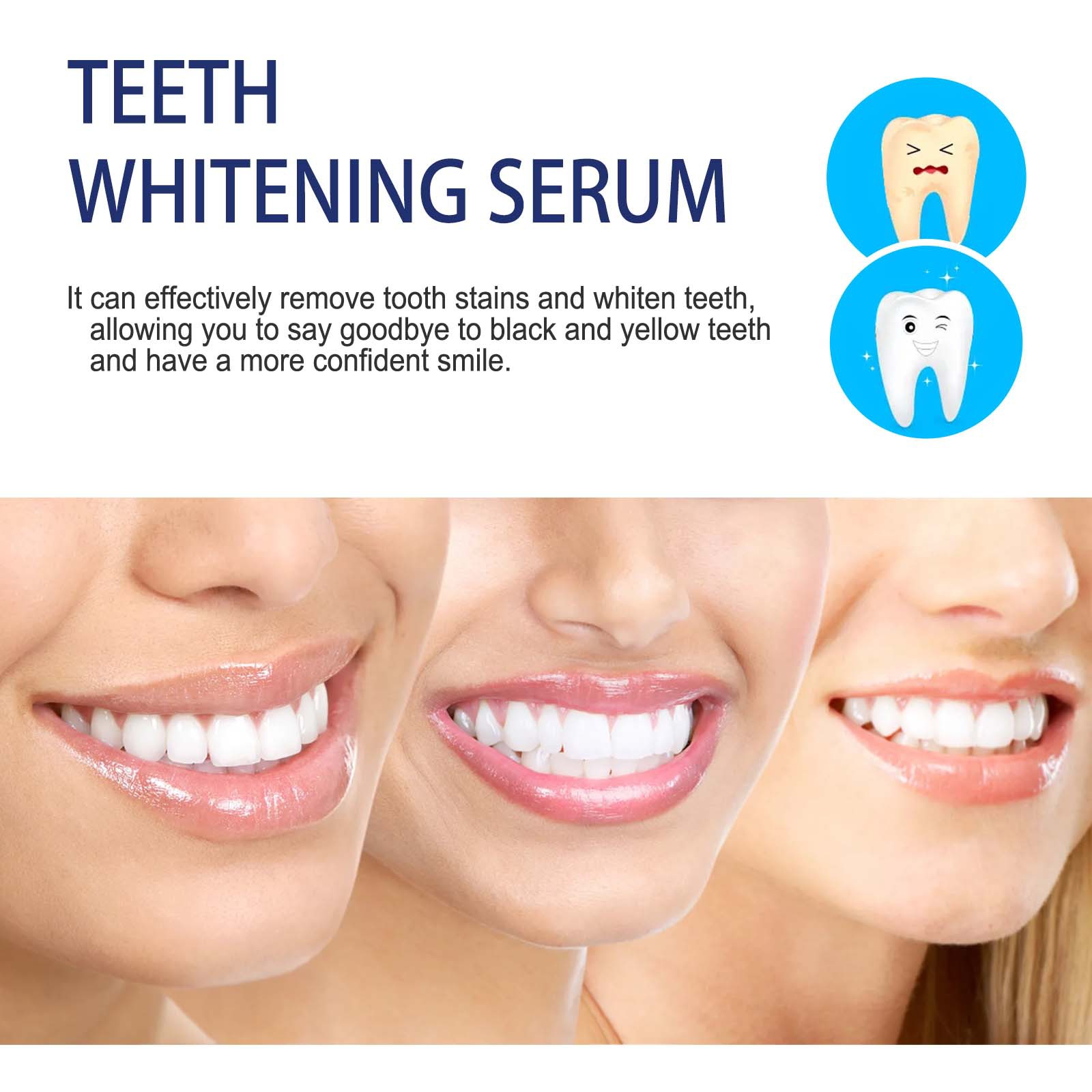 Профессиональная сыворотка для – обзор и цена Teeth Whitening Serum