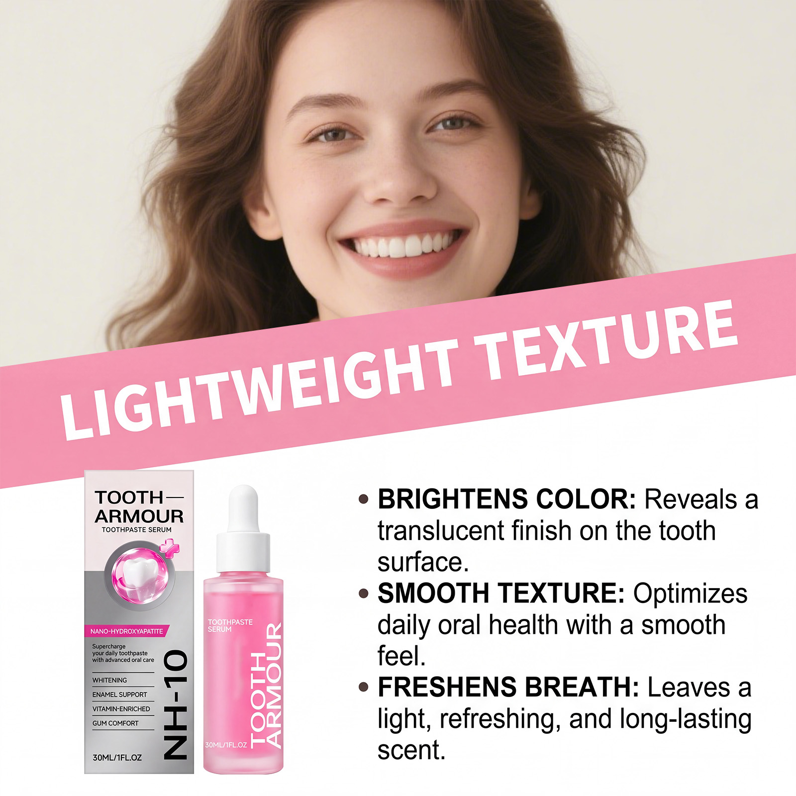 Нано-гидроксиапатитовая сыворо – обзор и цена Teeth Whitening Serum