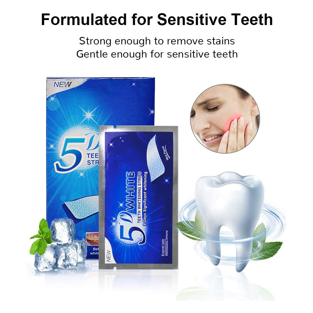 5D-полоски для отбеливания зуб – обзор и цена Teeth Whitening With Peroxide